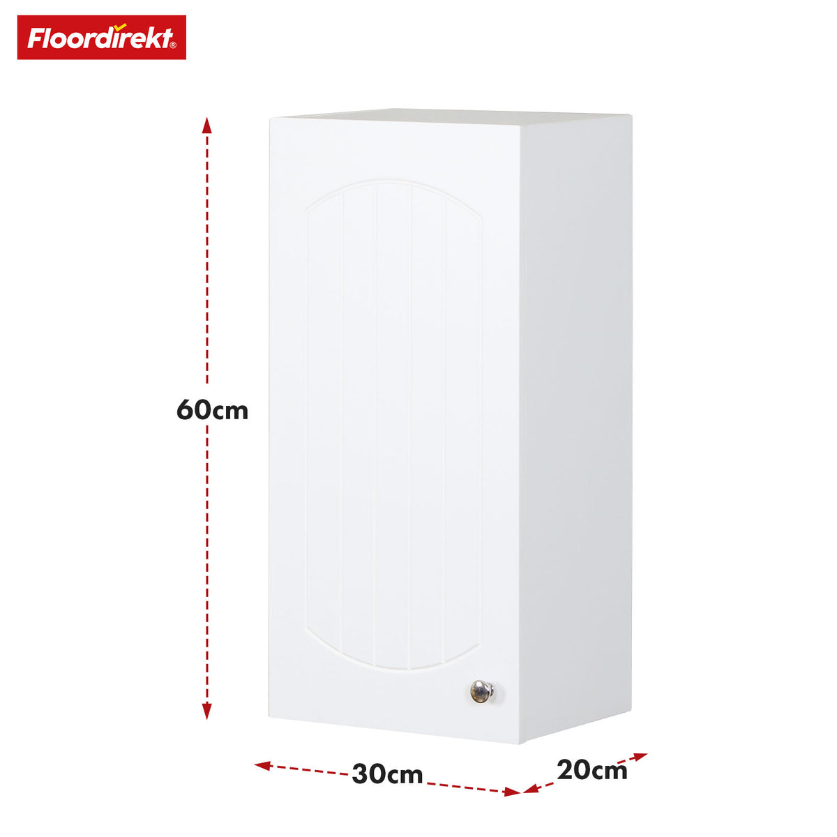 Szafka łazienkowa | Nebraska | Kompaktowa i wszechstronna przestrzeń do przechowywania w łazience