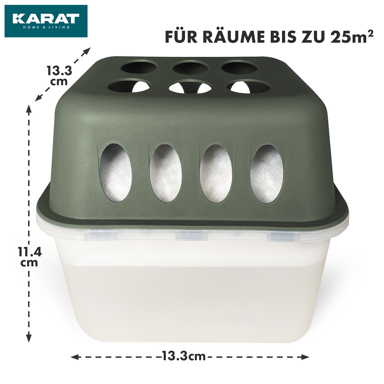 ZESTAW 4 osuszaczy | Osuszacz pokojowy w 6 kolorach i 2 wzorach | Możliwość wielokrotnego napełniania i wielokrotnego użytku