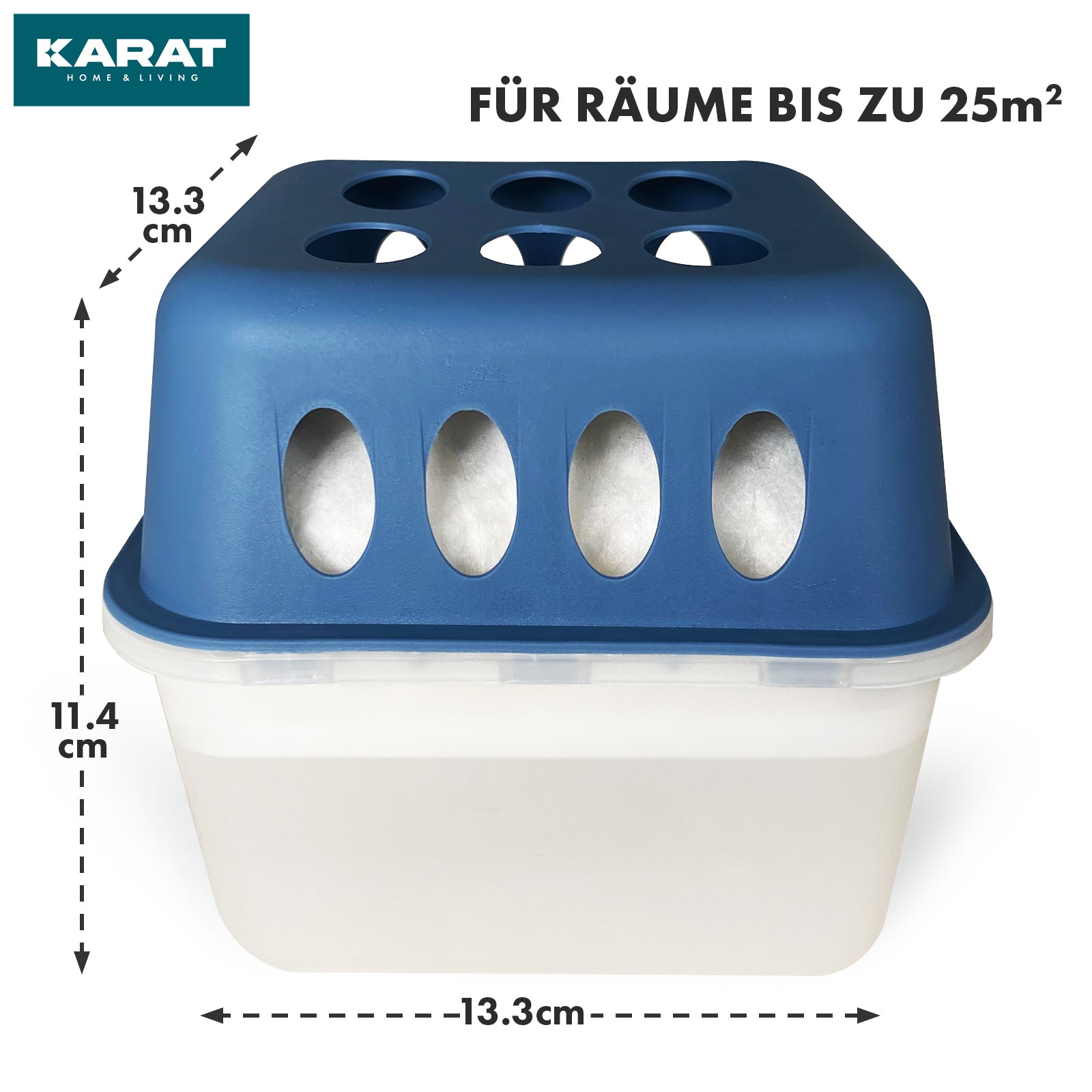 ZESTAW 4 osuszaczy | Osuszacz pokojowy w 6 kolorach i 2 wzorach | Możliwość wielokrotnego napełniania i wielokrotnego użytku