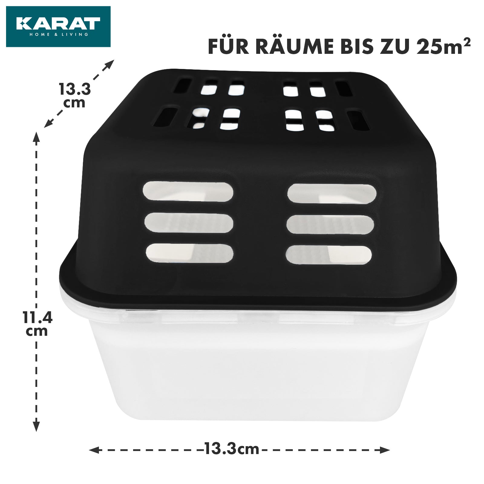 ZESTAW 4 osuszaczy | Osuszacz pokojowy w 6 kolorach i 2 wzorach | Możliwość wielokrotnego napełniania i wielokrotnego użytku