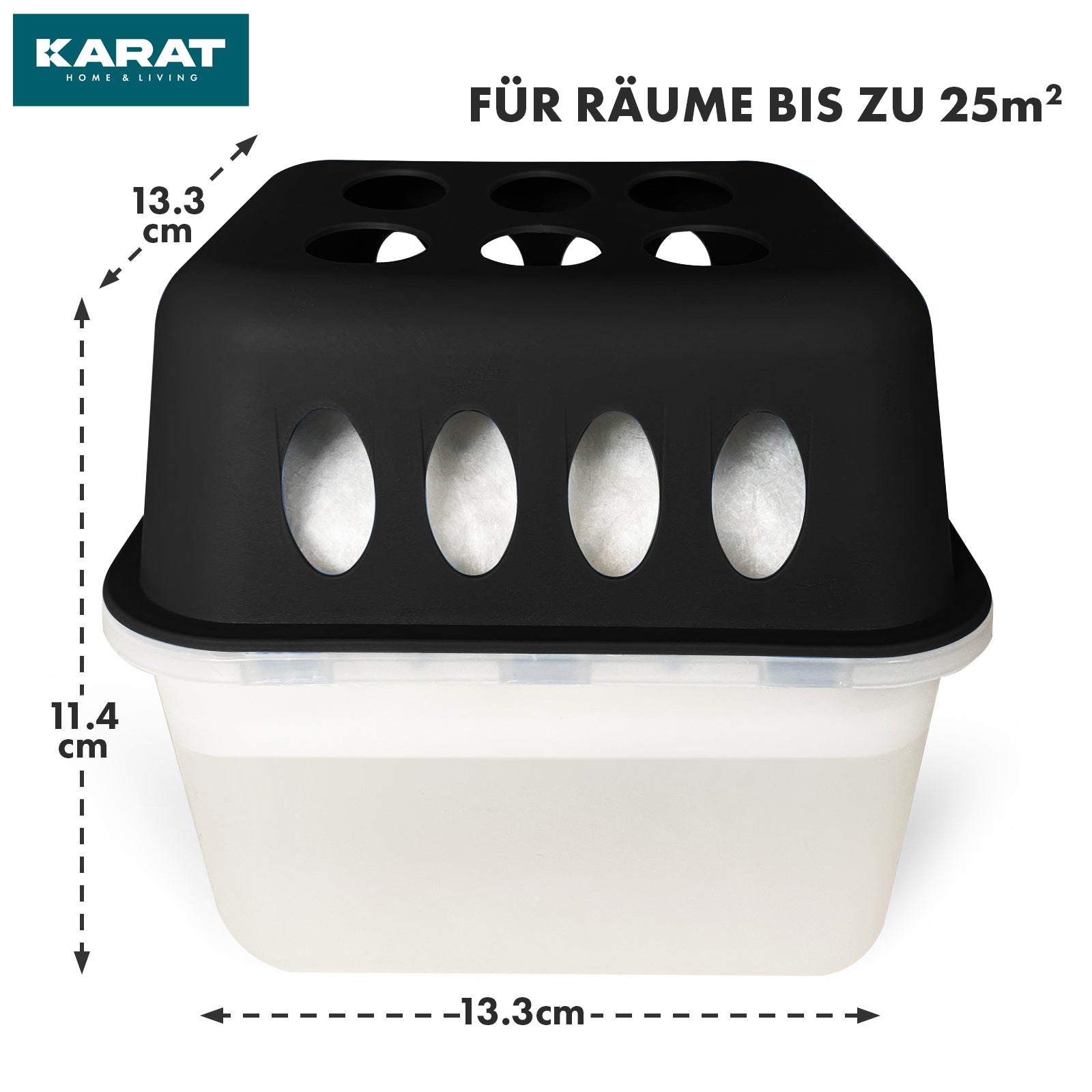 ZESTAW 4 osuszaczy | Osuszacz pokojowy w 6 kolorach i 2 wzorach | Możliwość wielokrotnego napełniania i wielokrotnego użytku