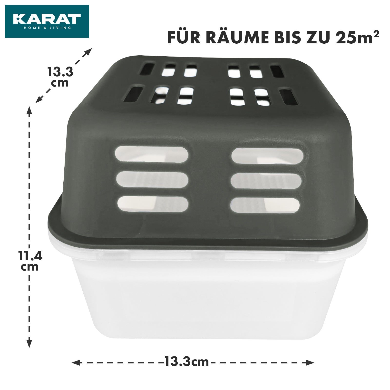 ZESTAW 4 osuszaczy | Osuszacz pokojowy w 6 kolorach i 2 wzorach | Możliwość wielokrotnego napełniania i wielokrotnego użytku