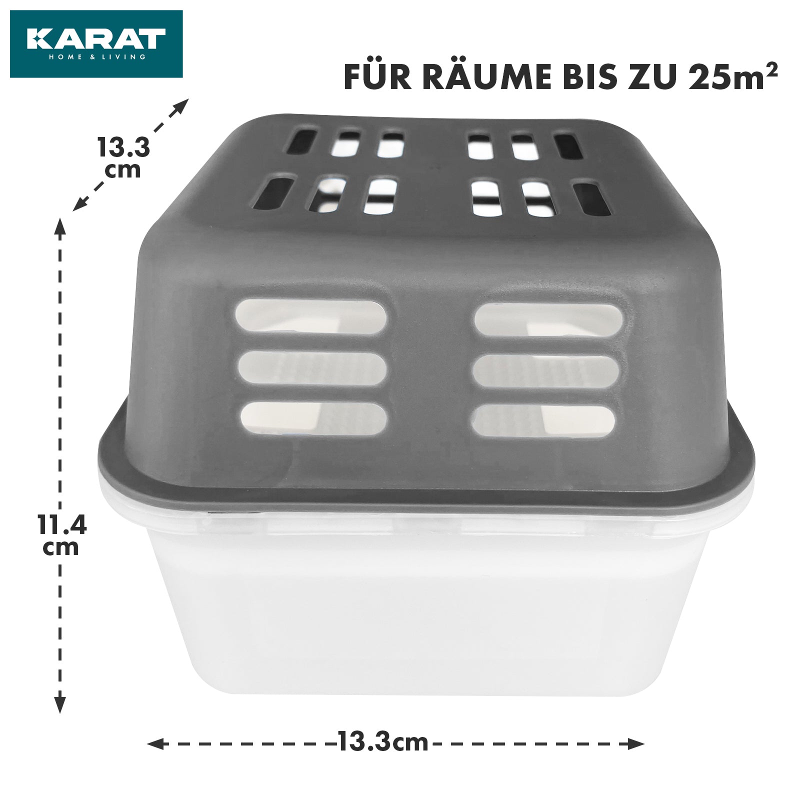 ZESTAW 4 osuszaczy | Osuszacz pokojowy w 6 kolorach i 2 wzorach | Możliwość wielokrotnego napełniania i wielokrotnego użytku