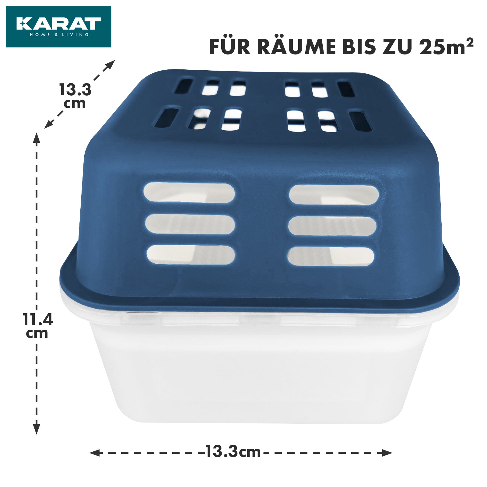 ZESTAW 4 osuszaczy | Osuszacz pokojowy w 6 kolorach i 2 wzorach | Możliwość wielokrotnego napełniania i wielokrotnego użytku