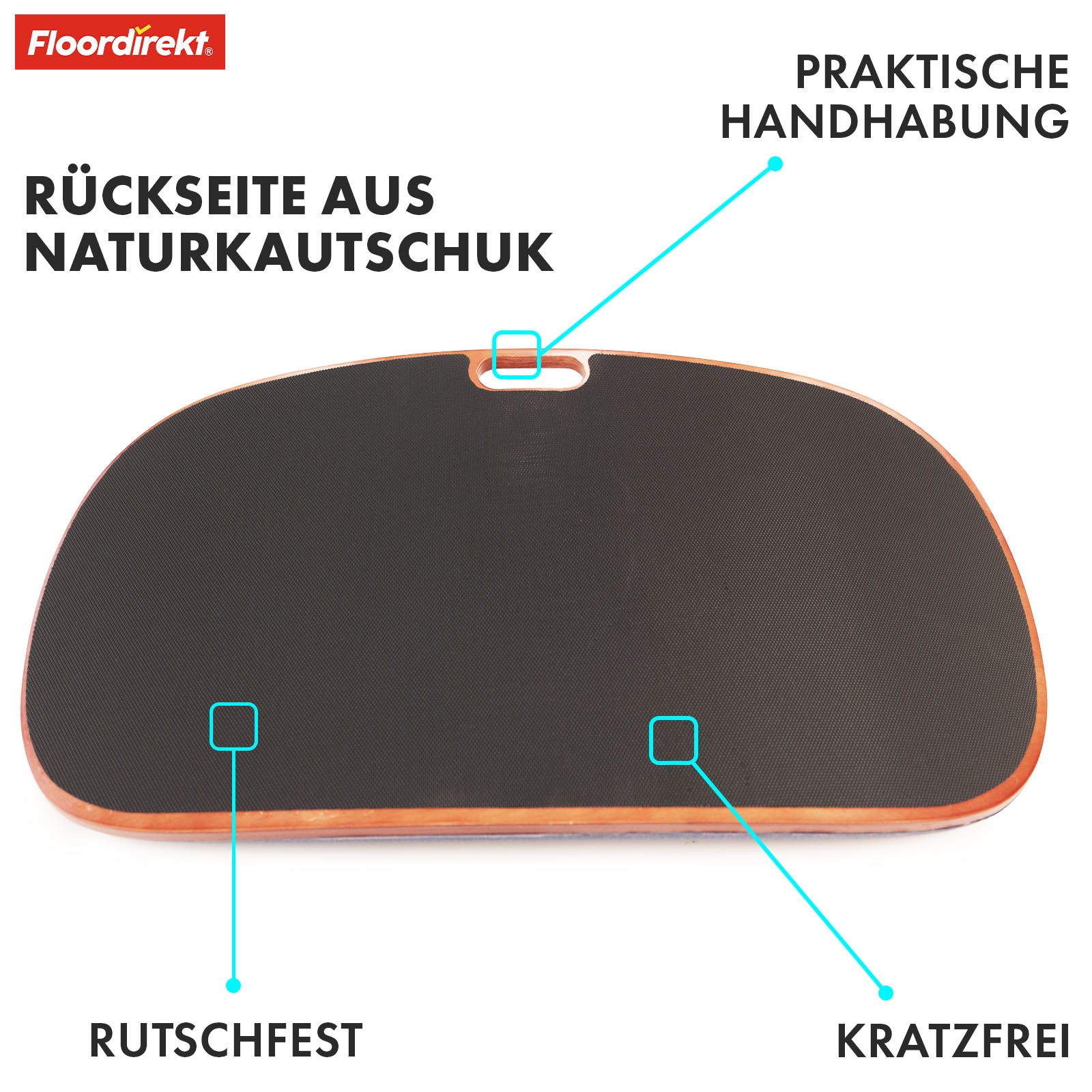 Balance Board | Hawaii | Mata przeciwzmęczeniowa do biurek stojących w biurze i biurze domowym | Mata do pracy dostępna w dwóch wersjach