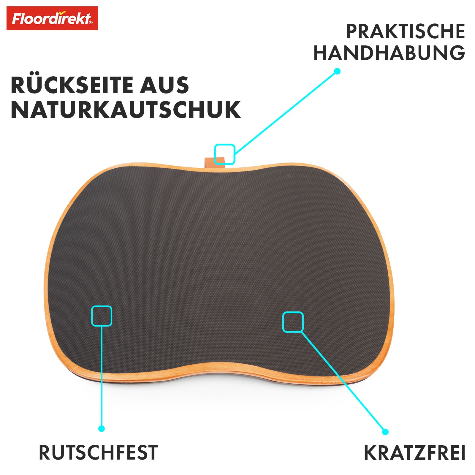 Balance Board | Hawaii | Mata przeciwzmęczeniowa do biurek stojących w biurze i biurze domowym | Mata do pracy dostępna w dwóch wersjach