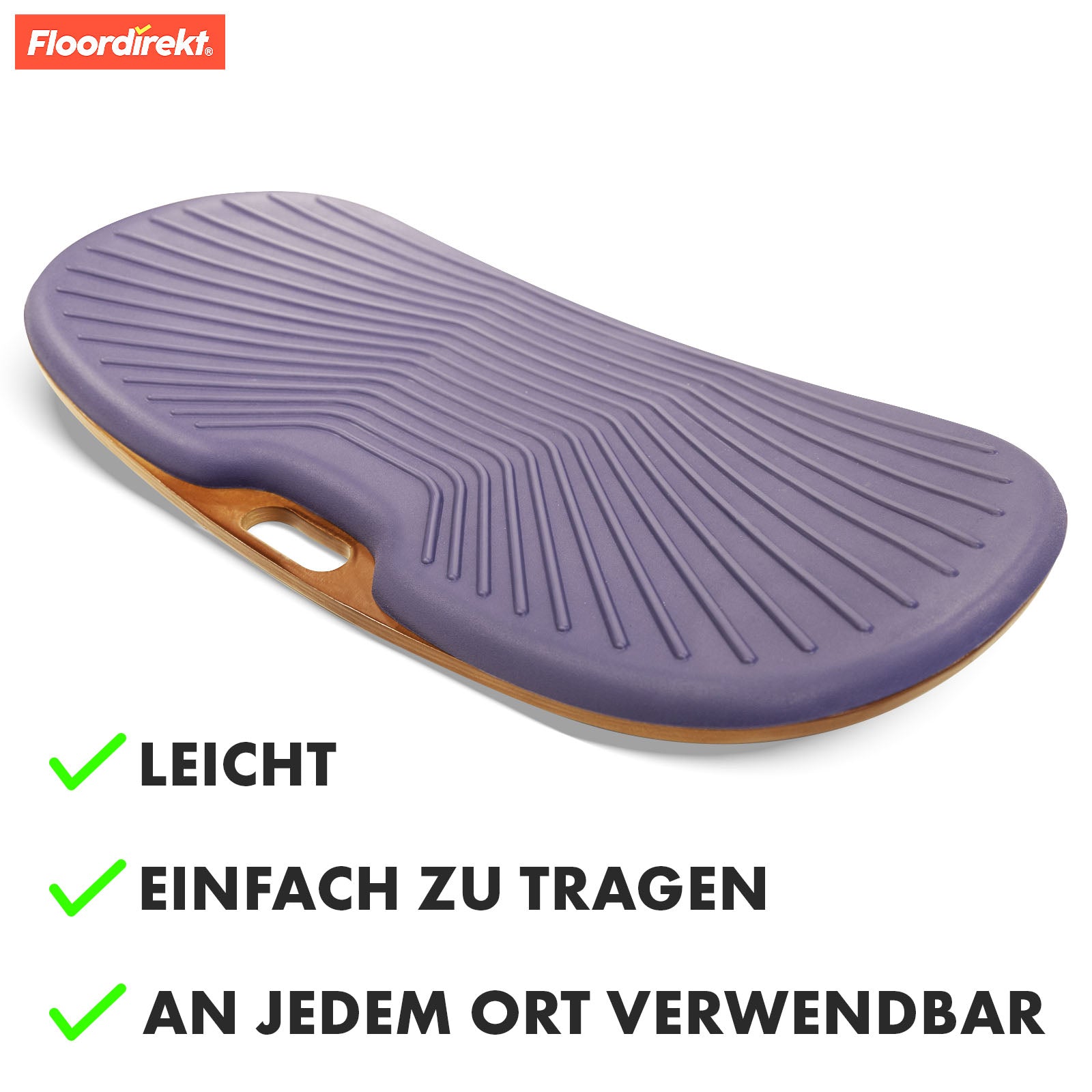 Balance Board | Hawaii | Mata przeciwzmęczeniowa do biurek stojących w biurze i biurze domowym | Mata do pracy dostępna w dwóch wersjach