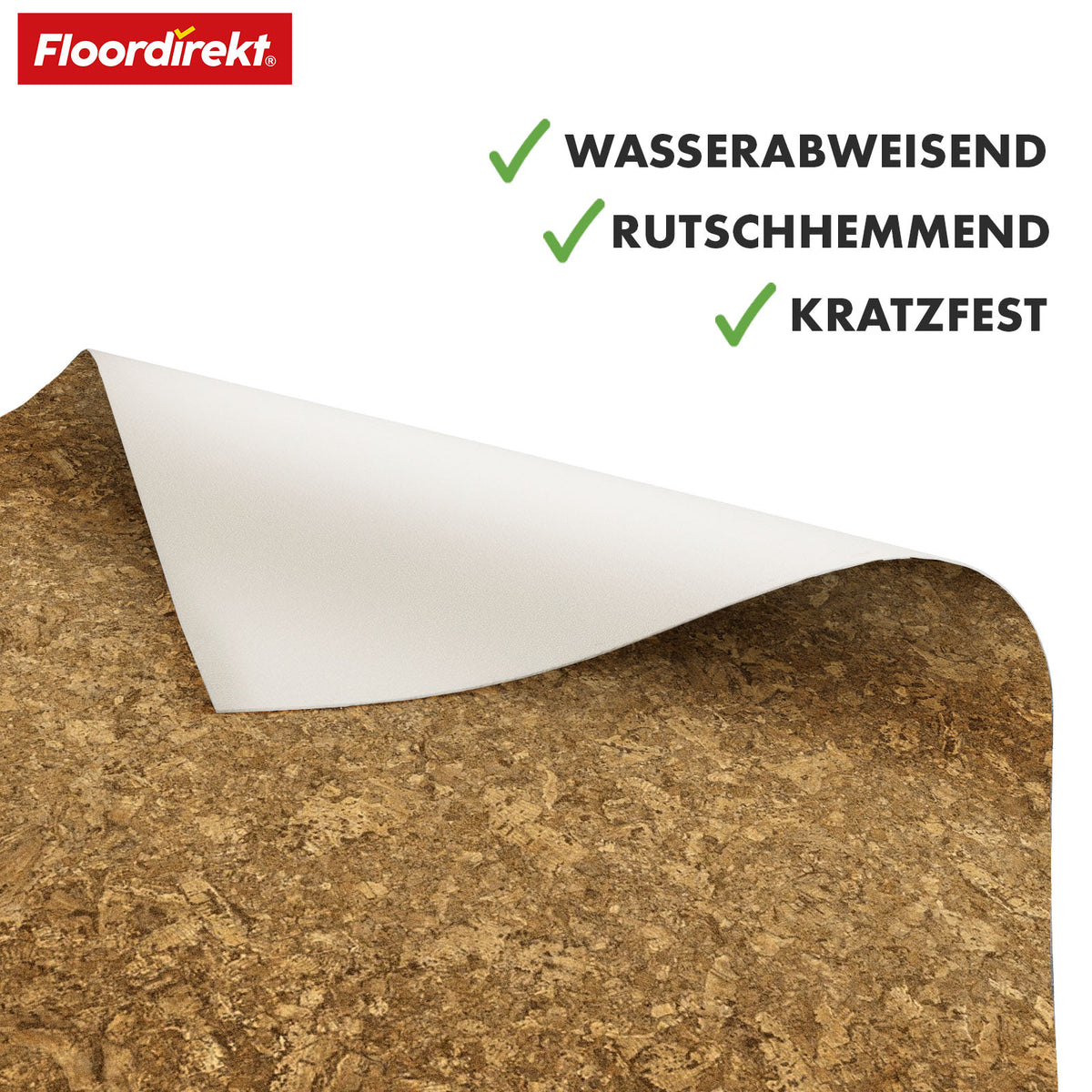 Podłoga CV | Kyara 620M | Wytrzymała podłoga winylowa o naturalnym wyglądzie korka i pochłaniająca dźwięk