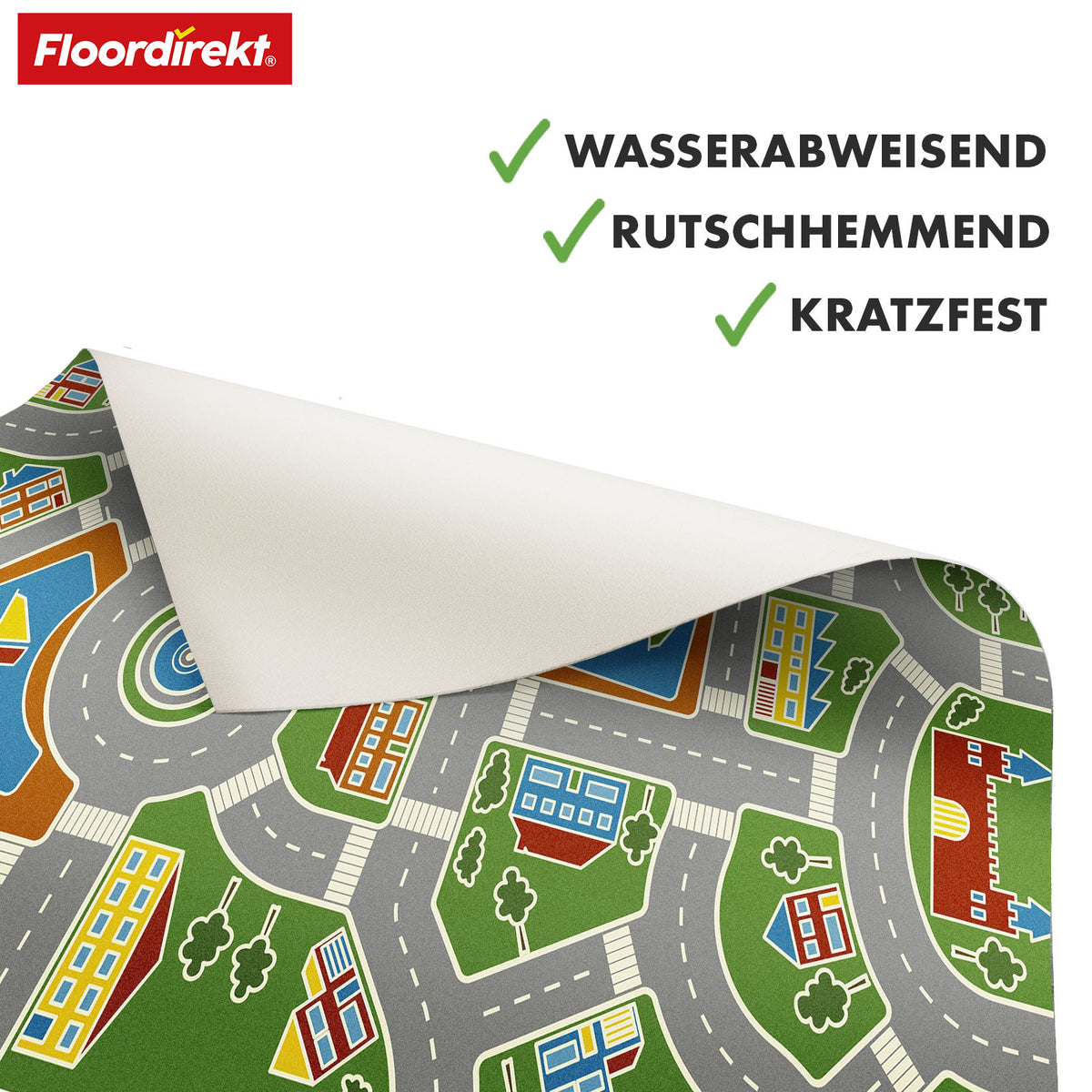 Podłogi CV | Roadtrip 547M | Podłogi winylowe dla dzieci z krajobrazem drogi