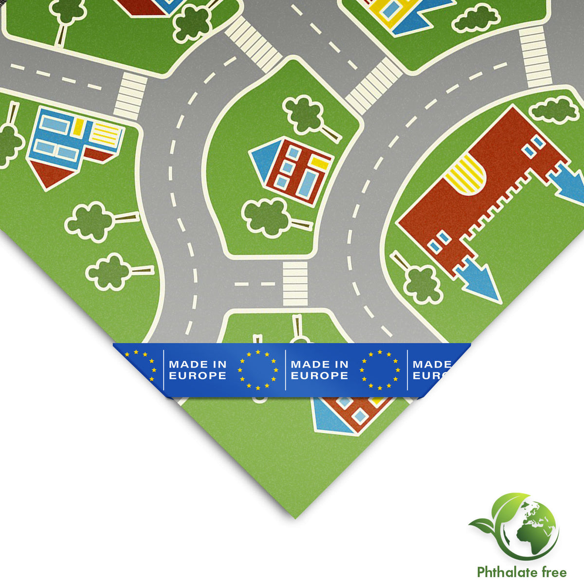 Podłogi CV | Roadtrip 547M | Podłogi winylowe dla dzieci z krajobrazem drogi