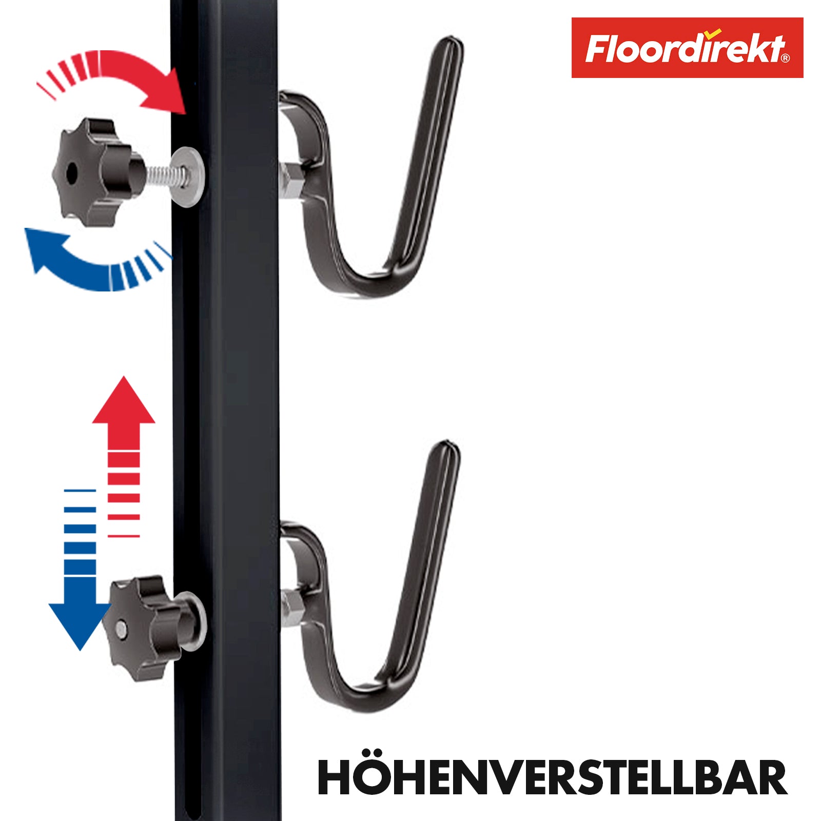 Stojak rowerowy | Leon | Solidny i regulowany stojak do tylnego widelca | Wszechstronne zastosowanie