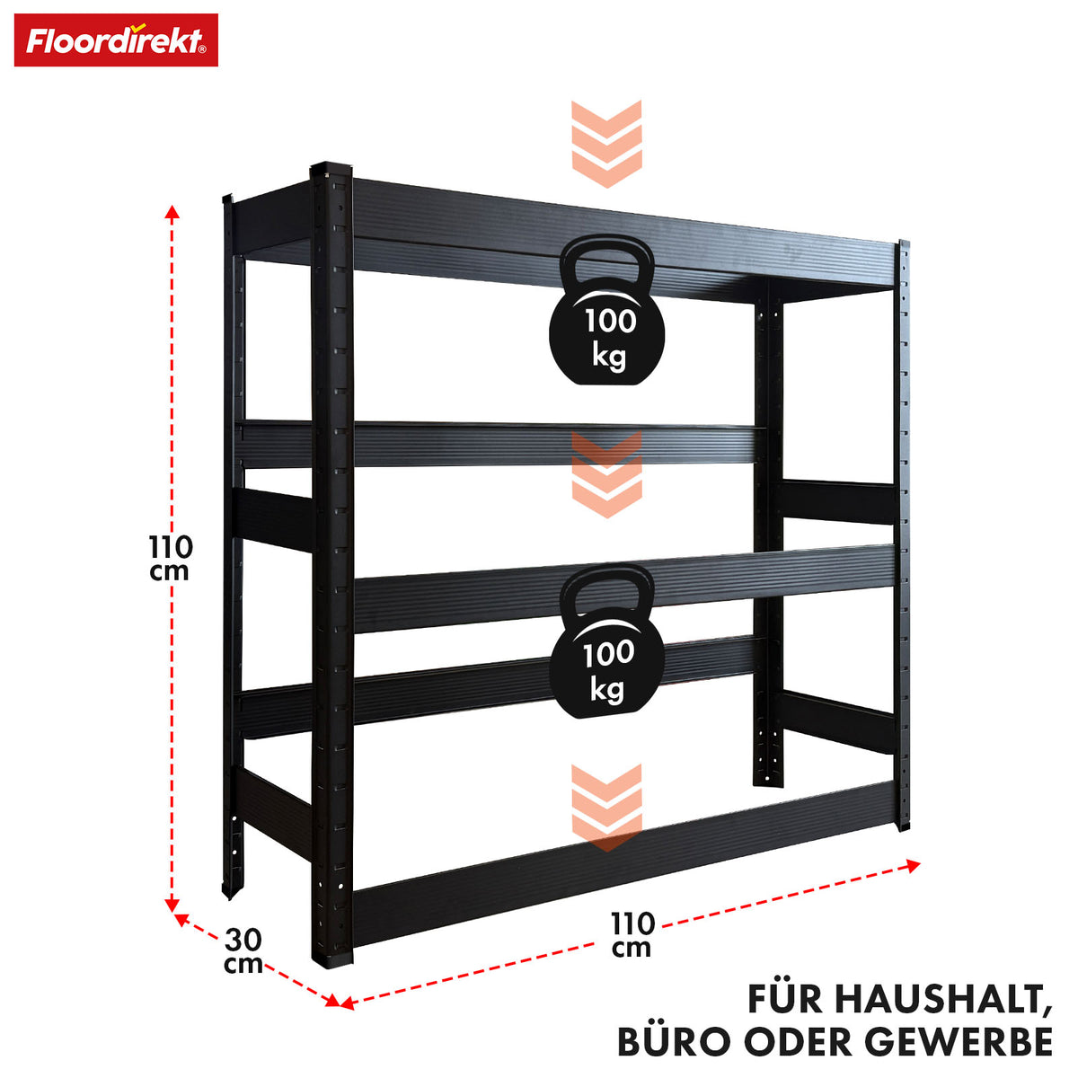 Stojak na skrzynki na butelki | Osaka | Malowany proszkowo stalowy stojak na skrzynki na napoje na 3 do 9 skrzynek