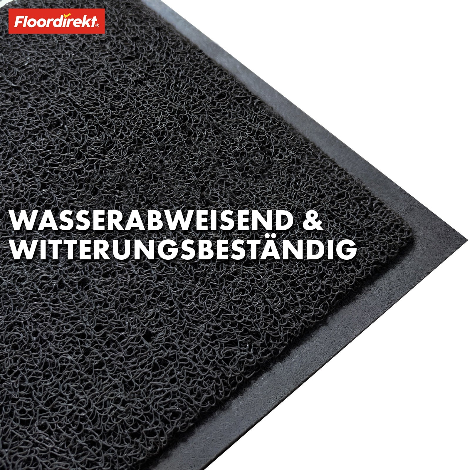 Wycieraczka wejściowa | Winylowa mata spaghetti | W dwóch kolorach, z nadrukiem lub bez