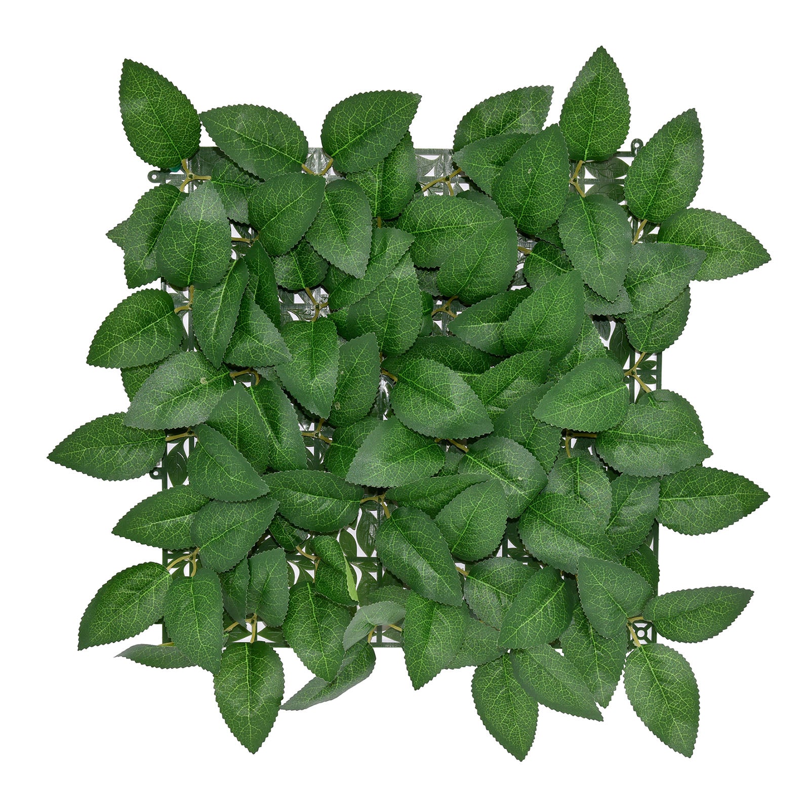 Ściana roślinna | Big Rose Leaf | Elegancki wzór ścienny z dużymi płatkami róży do każdego domu | 33 x 33 cm