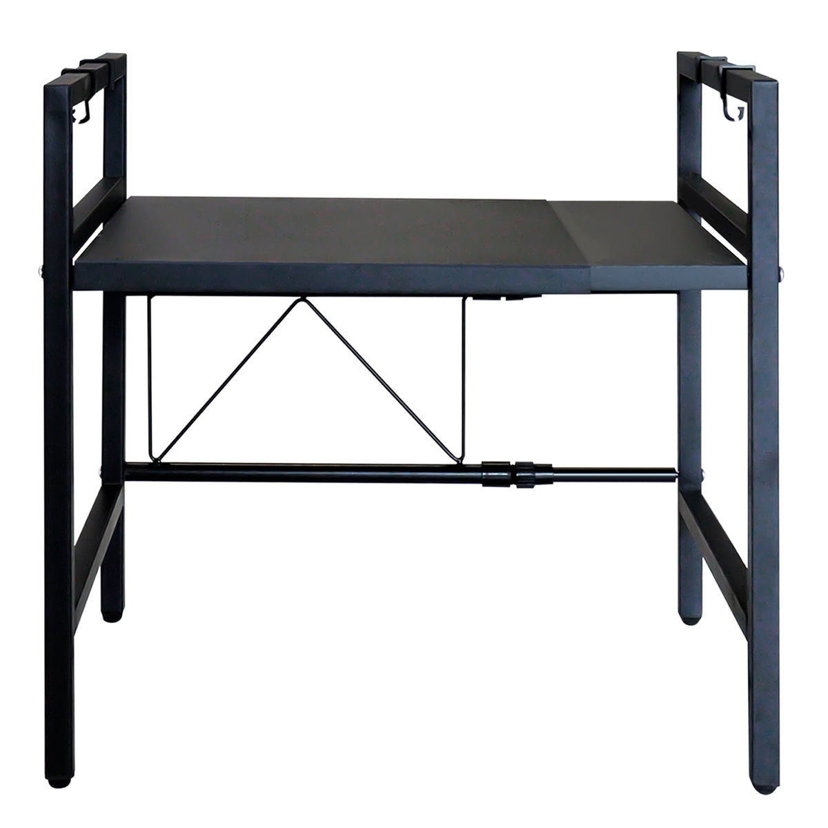 Półka na kuchenkę mikrofalową | Durango | Regulowany organizer kuchenny z 3 haczykami | Dostępny w 2 rozmiarach