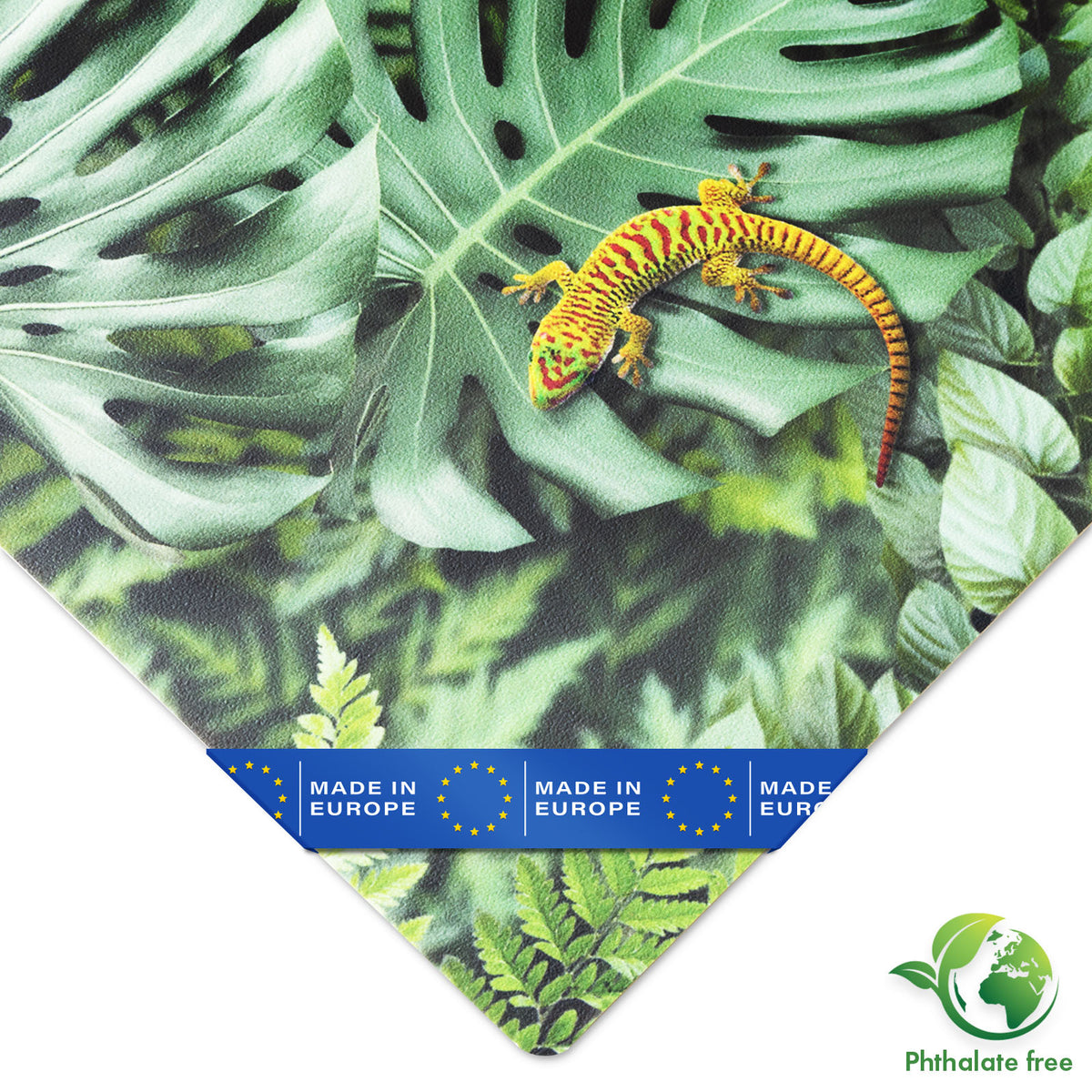 Podłoga CV 3D | Eldorado | Tropikalny wzór zwierzęcy i roślinny do stylowych pomieszczeń