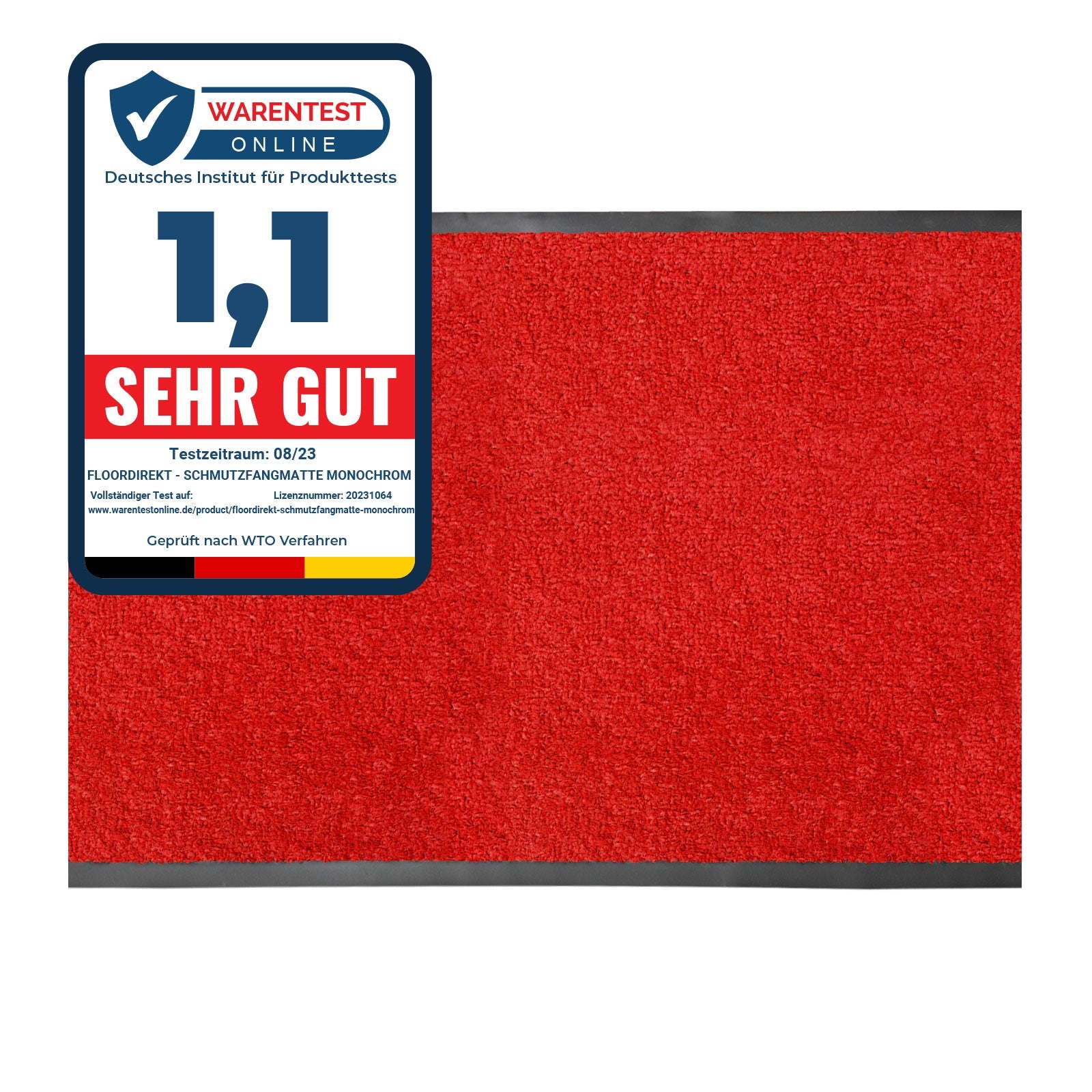 ✂ Wycieraczka mata pod drzwi Monochrom | dostępna na wymiar