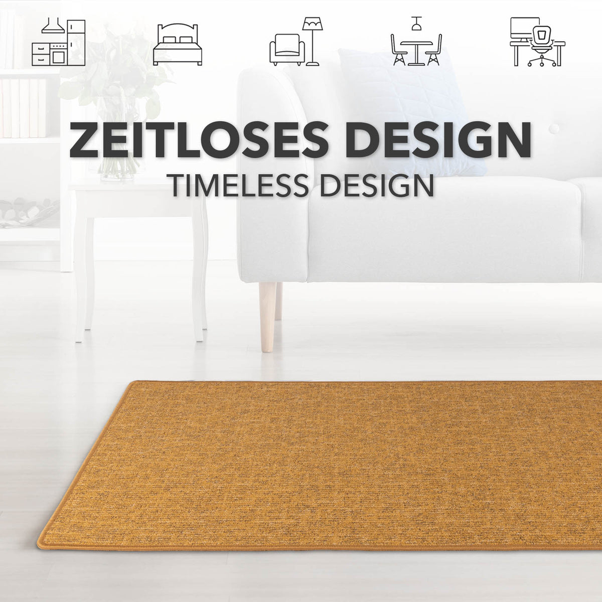 Dywan na wymiar | Alto | Struktura pętelkowa | Do domu i wnętrz