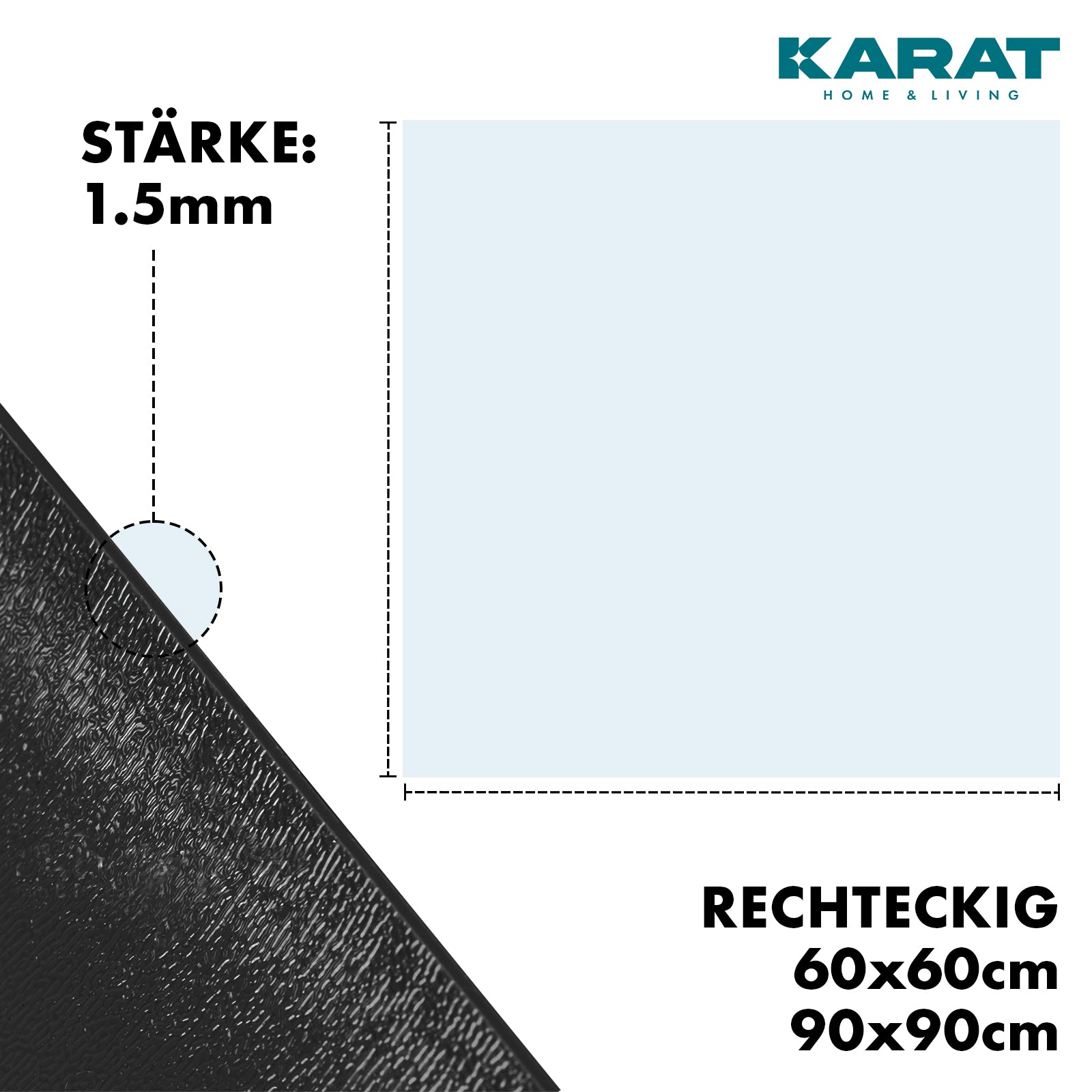 Podstawka z fazowaną krawędzią do doniczek z fazowaną krawędzią | Majesty | Ochrona podstawy | W wielu kolorach i rozmiarach