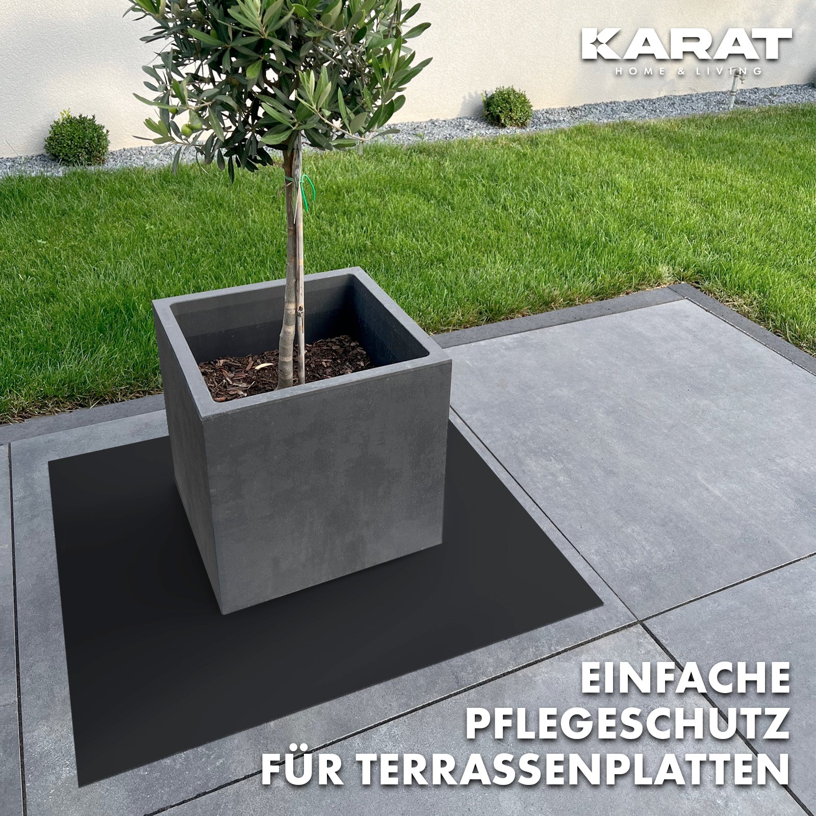 Podstawka z fazowaną krawędzią do doniczek z fazowaną krawędzią | Majesty | Ochrona podstawy | W wielu kolorach i rozmiarach