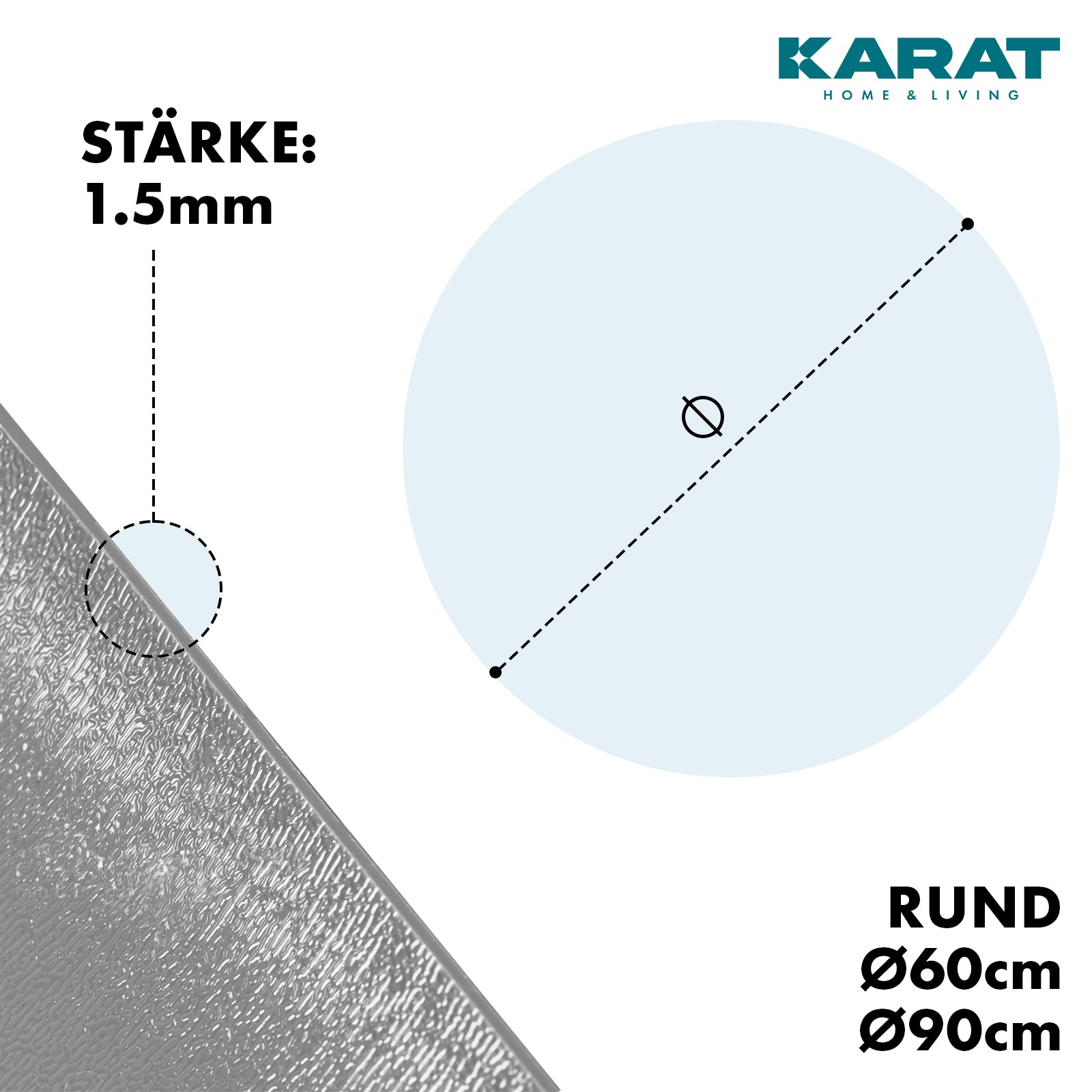 Podstawka z fazowaną krawędzią do doniczek z fazowaną krawędzią | Majesty | Ochrona podstawy | W wielu kolorach i rozmiarach
