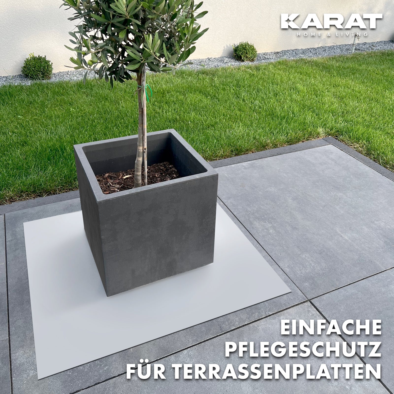 Podstawka z fazowaną krawędzią do doniczek z fazowaną krawędzią | Majesty | Ochrona podstawy | W wielu kolorach i rozmiarach