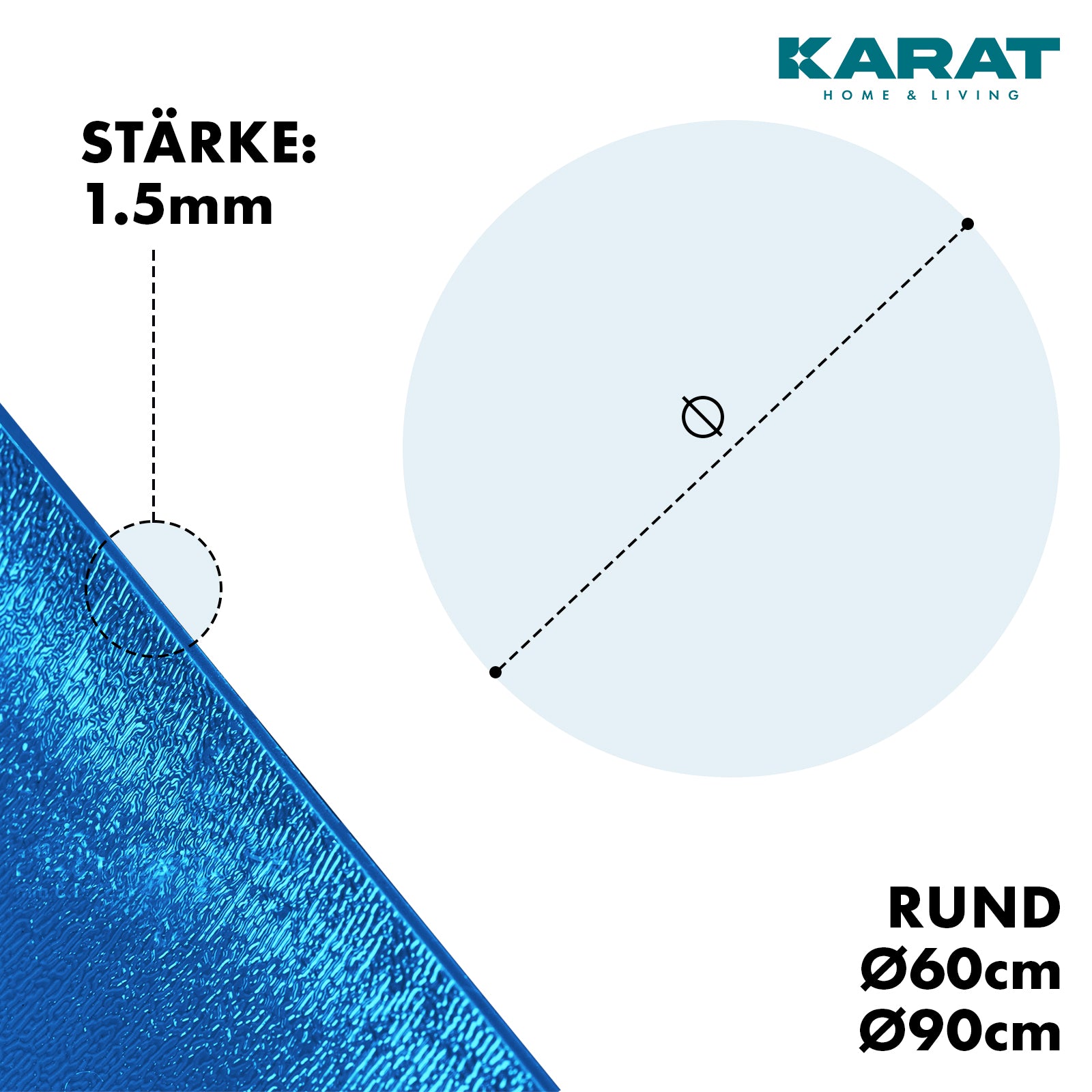 Podstawka z fazowaną krawędzią do doniczek z fazowaną krawędzią | Majesty | Ochrona podstawy | W wielu kolorach i rozmiarach