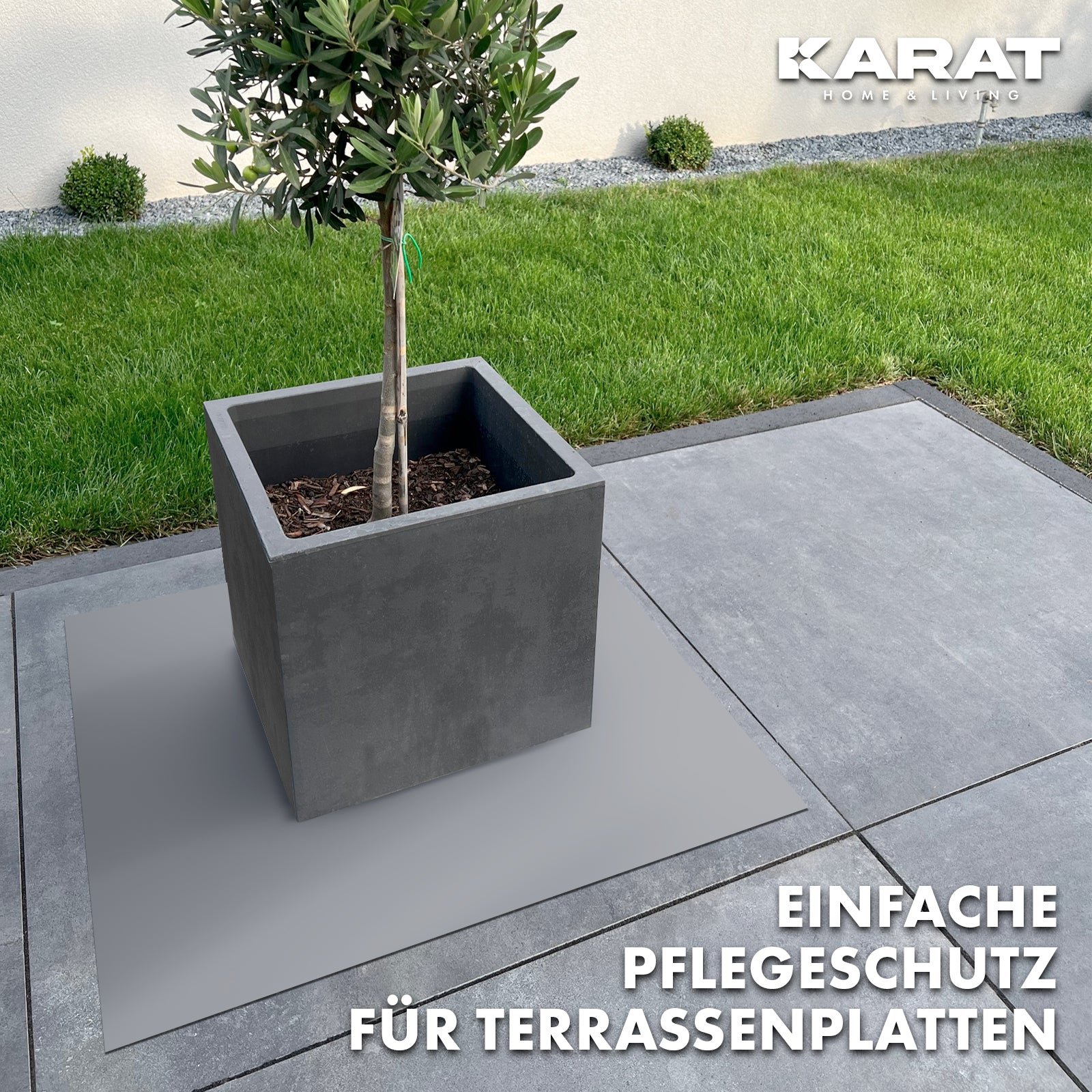 Podstawka z fazowaną krawędzią do doniczek z fazowaną krawędzią | Majesty | Ochrona podstawy | W wielu kolorach i rozmiarach