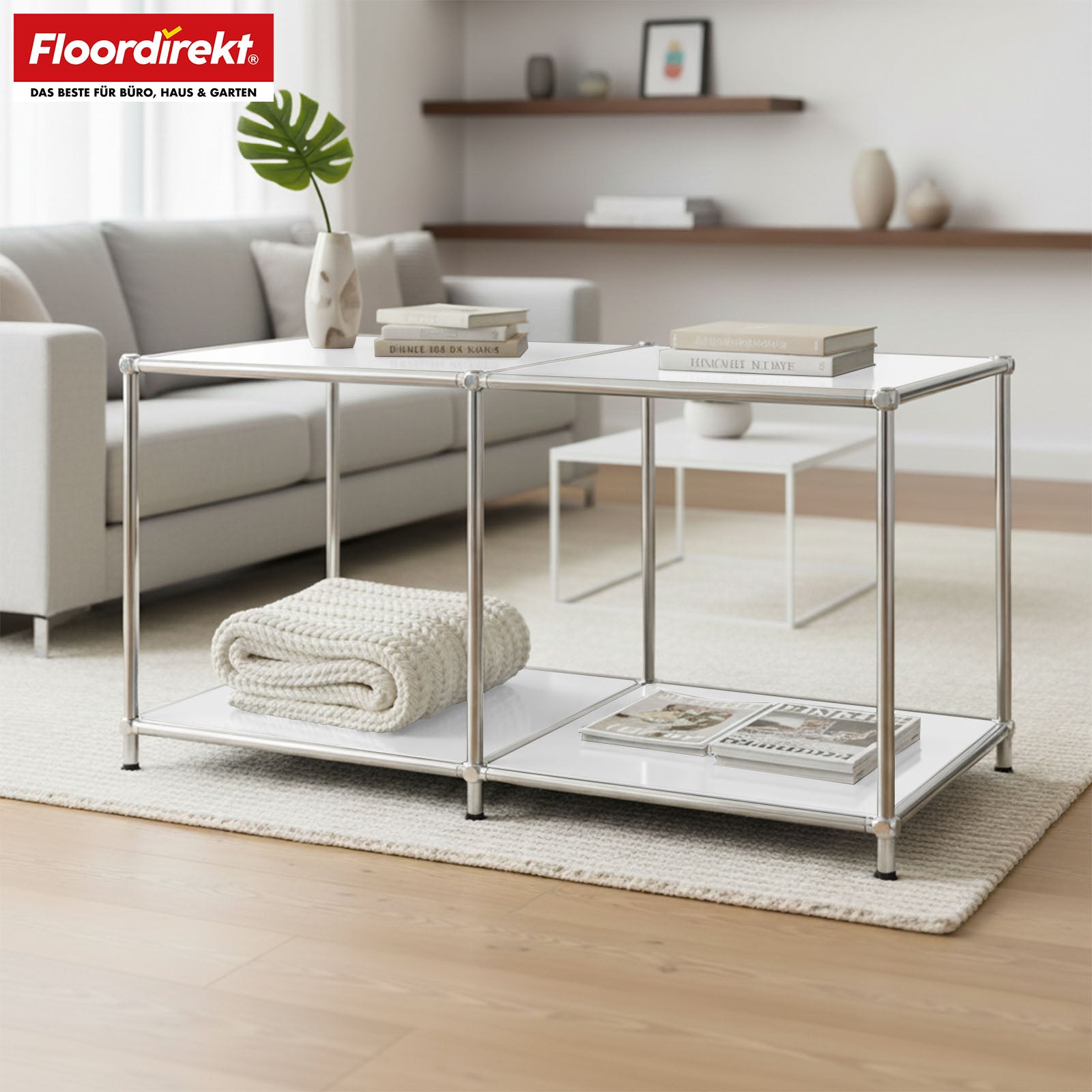 Regał metalowy | Concept Epure MK-016 | Kredens i regał z otwartymi półkami | Dostępny w kilku kolorach