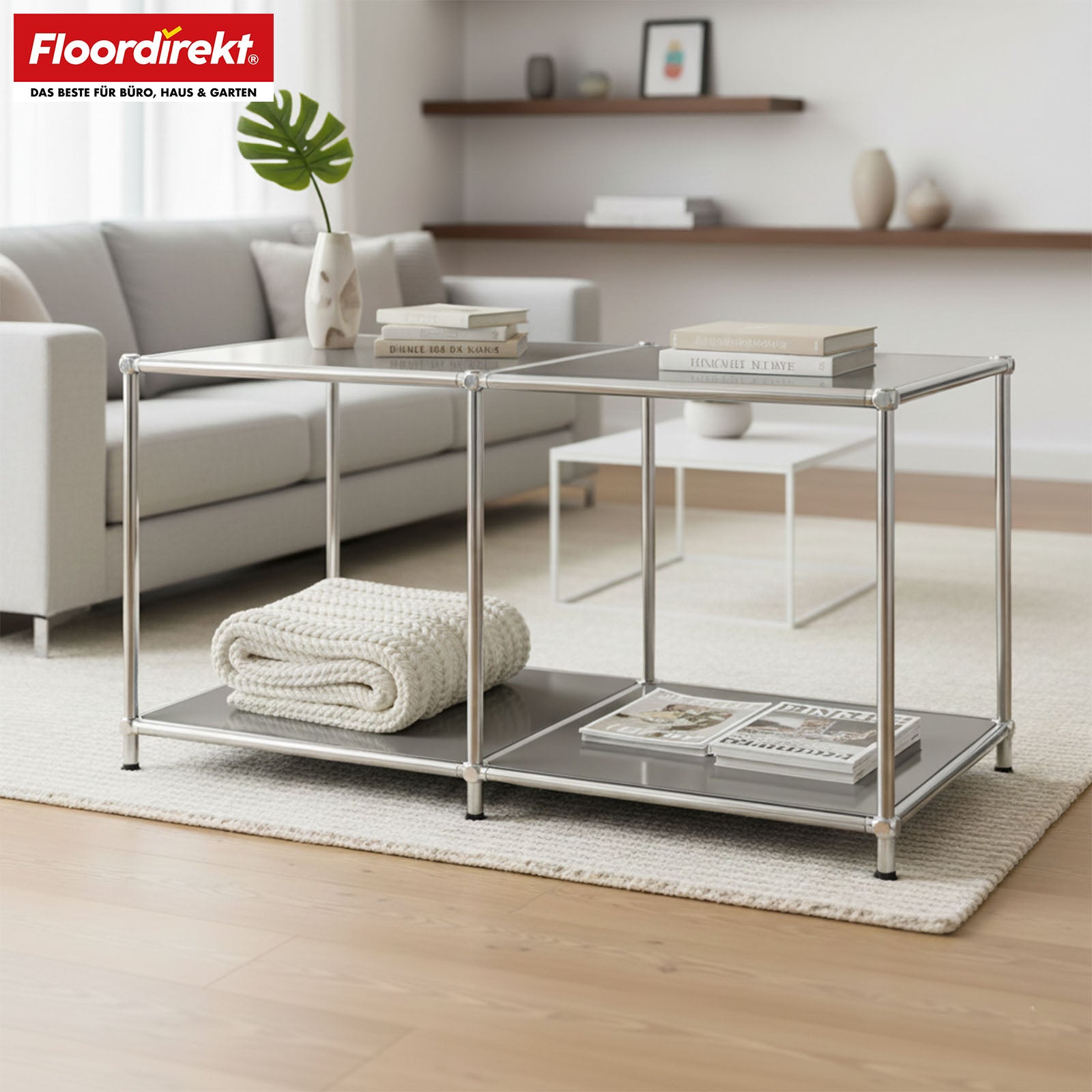 Regał metalowy | Concept Epure MK-016 | Kredens i regał z otwartymi półkami | Dostępny w kilku kolorach