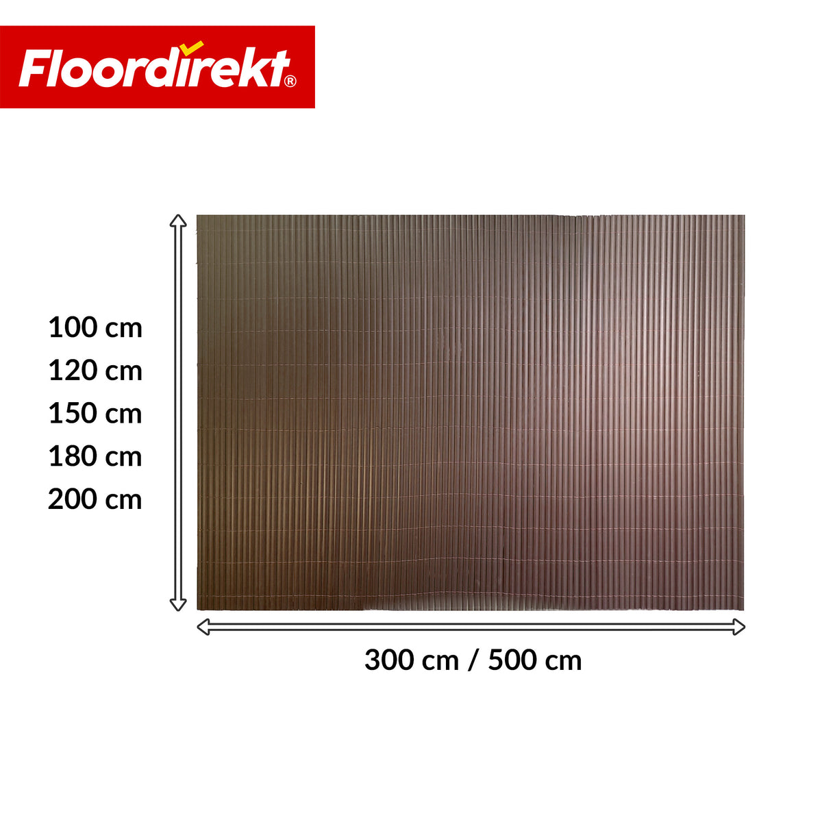 Ogrodzenie osłonowe z PVC | Odporne na warunki atmosferyczne i promieniowanie UV | Osłona na balkon i do ogrodu | 4 kolory | Różne rozmiary