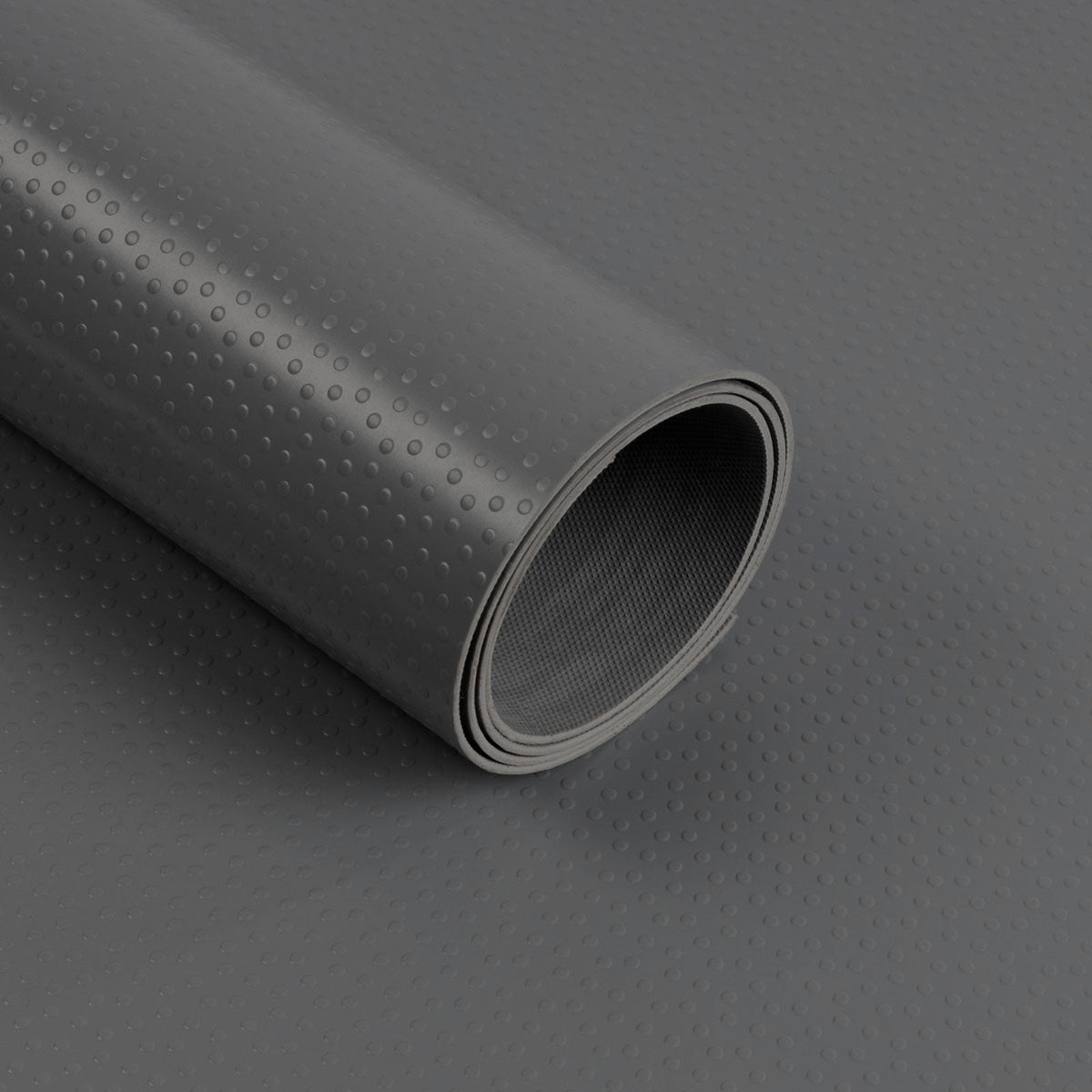 Podłoga z PVC | Dots | Ciemnoszary | Antypoślizgowa, odporna na ścieranie i łatwa w pielęgnacji | Grubość: 2 mm