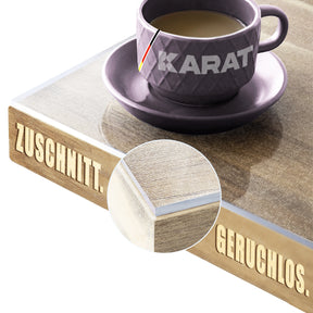 Folia na stół, przezroczysta, matowa, z prostym cięciem | Imperial | Antypoślizgowa, wodoodporna folia ochronna na stoły | Indywidualne cięcie na wymiar