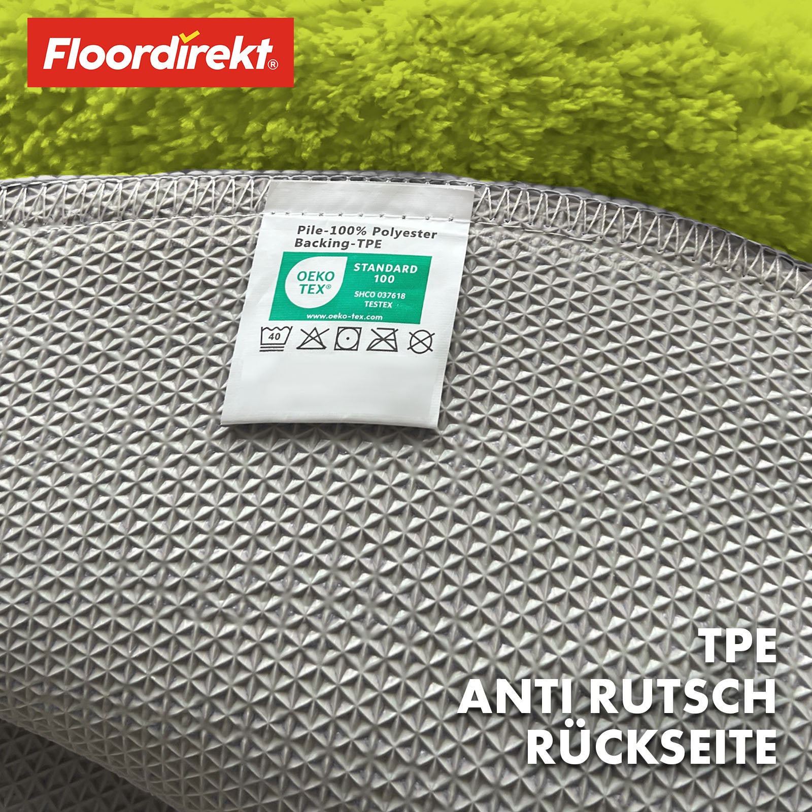 Dywanik kąpielowy | Sky | Okrągły dywanik kąpielowy | Gęsty, puszysty komfort dla Twojego domu