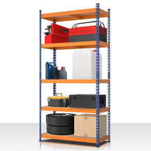 Regały do dużych obciążeń | Rhino | Regały magazynowe z 5 półkami | Nośność 1050 kg | Innowacyjny system wtykowy | W różnych kolorach i rozmiarach