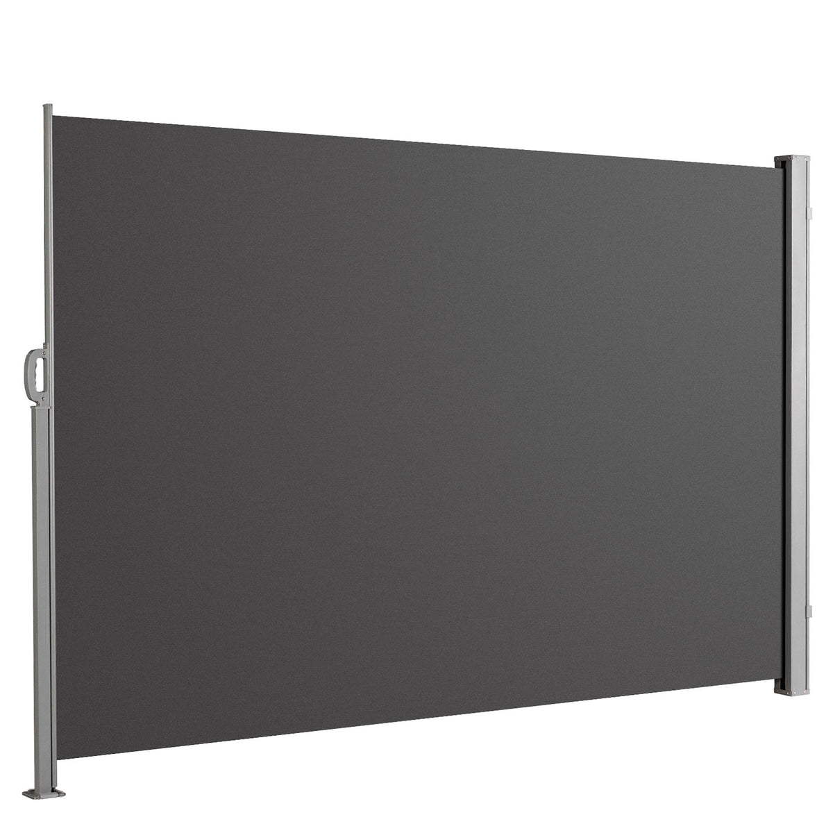 Markiza boczna aluminiowa | Osłona przeciwsłoneczna i prywatności na taras, balkon i do ogrodu | Ochrona UV, nieprzezroczysta i wodoodporna | Różne kolory i rozmiary