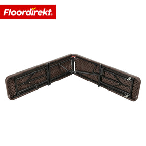 Ławka ogrodowa | Kagawa | Składana, odporna na warunki atmosferyczne ławka 183 cm w kolorze brązowym do ogrodu, na balkon & imprezy