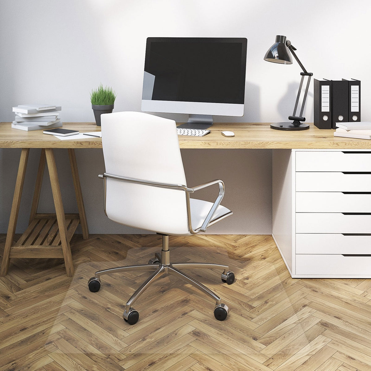 ✂ Maty ochronne dla podłóg twardych Neo | winyl | Transparentna