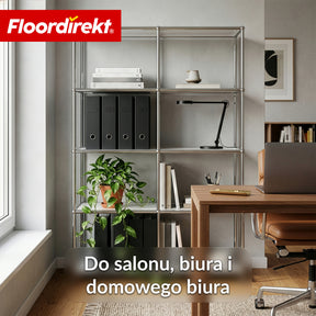 Regał metalowy | Concept Epure MK-015 | Otwarty regał stojący z 5 półkami | Regał kuchenny, biurowy i do salonu