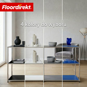 Regał metalowy | Concept Epure MK-018 | Otwarty regał stojący z 3 półkami | Regał kuchenny, biurowy i do salonu
