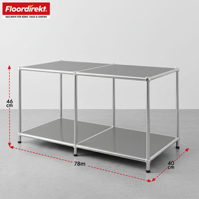 Regał metalowy | Concept Epure MK-016 | Kredens i regał z otwartymi półkami | Dostępny w kilku kolorach