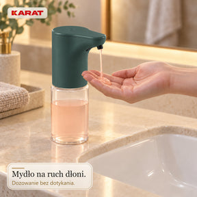 Automatyczny dozownik mydła w płynie | Elara | Bezdotykowy dozownik do mydła w płynie | 300 ml | 5 kolorów
