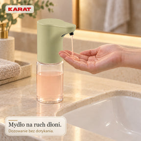 Automatyczny dozownik mydła w płynie | Elara | Bezdotykowy dozownik do mydła w płynie | 300 ml | 5 kolorów