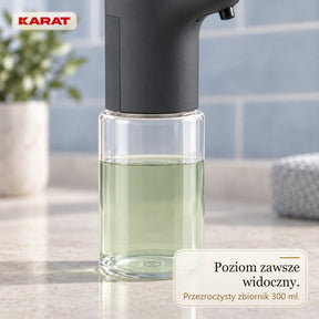 Automatyczny dozownik mydła w płynie | Elara | Bezdotykowy dozownik do mydła w płynie | 300 ml | 5 kolorów
