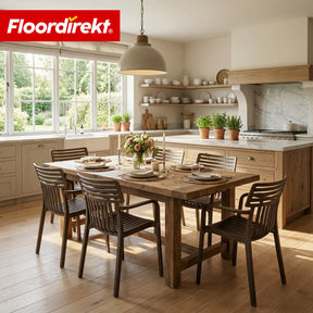 Krzesło ogrodowe | Sitwell | Sztaplowane krzesło designerskie odporne na warunki atmosferyczne i UV do ogrodu, balkonu i tarasu