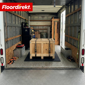 Mata ochronna na podłogę | 100 x 100 cm 10 mm | Mata gumowa pod sprzęt fitness i ciężkie urządzenia