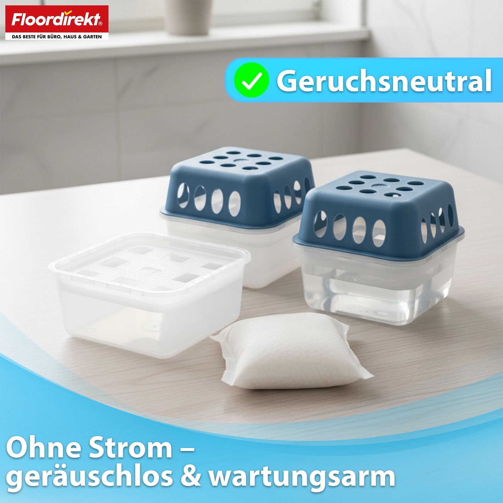 Zestaw 12 wkładów do osuszacza powietrza | Habo | Wkłady do osuszaczy powietrza do piwnic, łazienek i pomieszczeń mieszkalnych