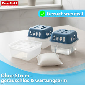 Zestaw 12 wkładów do osuszacza powietrza | Habo | Wkłady do osuszaczy powietrza do piwnic, łazienek i pomieszczeń mieszkalnych