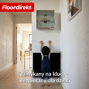Szafka na leki | Allen | Zamykana szafka medyczna ze stali nierdzewnej lub biała malowana proszkowo | Szafka na leki z drzwiczkami szklanymi