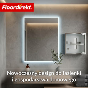 Szafka na leki | Allen | Zamykana szafka medyczna ze stali nierdzewnej lub biała malowana proszkowo | Szafka na leki z drzwiczkami szklanymi